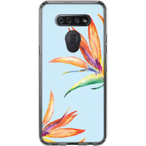 Birds of Paradise Summer LG K51/Q51 Clear Case