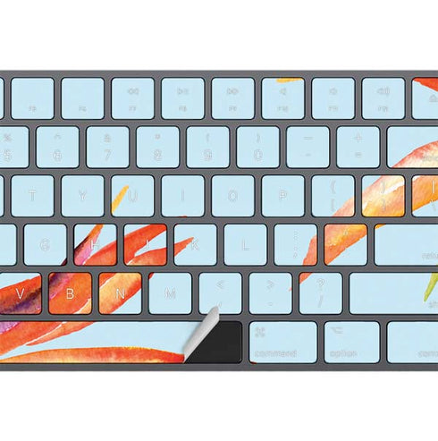 Birds of Paradise Summer Magic Keyboard with Numeric Keypad Skin