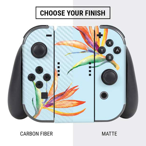 Birds of Paradise Summer Nintendo Switch Bundle Skin