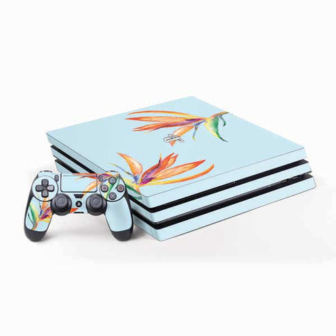 Birds of Paradise Summer PS4 Pro Bundle Skin