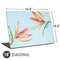 Birds of Paradise Summer Universal Laptop 18in (14.6 x 10.6in) Skin