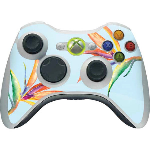 Birds of Paradise Summer Xbox 360 Wireless Controller Skin
