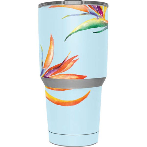 Birds of Paradise Summer Yeti 30oz Rambler Tumbler Skin