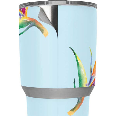 Birds of Paradise Summer Yeti 30oz Rambler Tumbler Skin