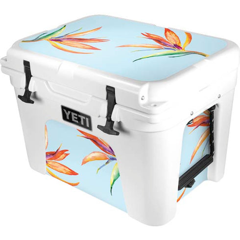 Birds of Paradise Summer YETI Tundra 35 Hard Cooler Skin
