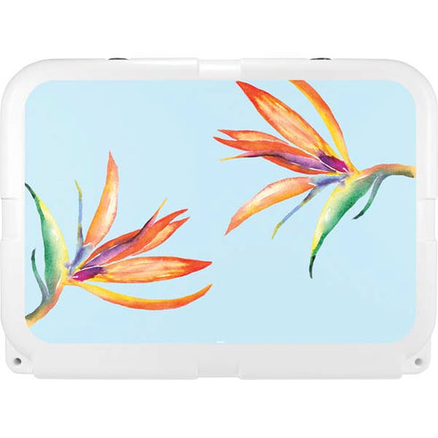 Birds of Paradise Summer YETI Tundra 35 Hard Cooler Skin