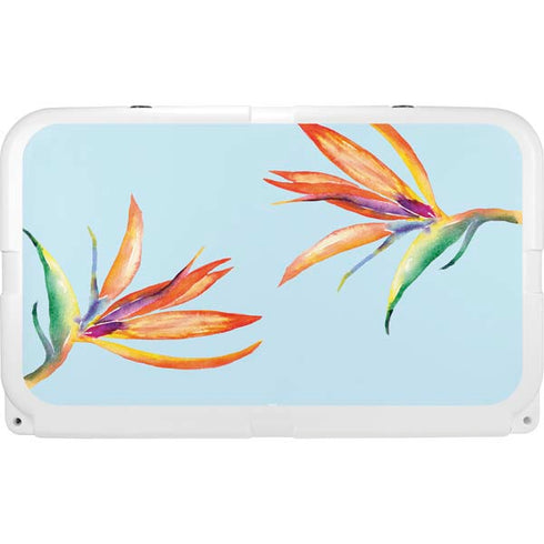 Birds of Paradise Summer YETI Tundra 45 Hard Cooler Skin