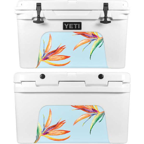 Birds of Paradise Summer YETI Tundra 45 Hard Cooler Skin