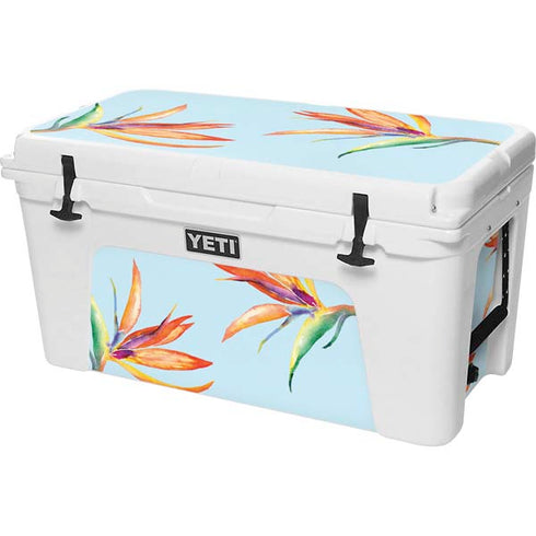 Birds of Paradise Summer YETI Tundra 75 Hard Cooler Skin