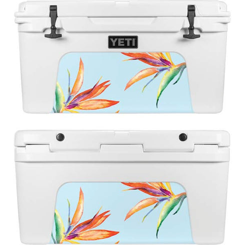 Birds of Paradise Summer YETI Tundra 75 Hard Cooler Skin