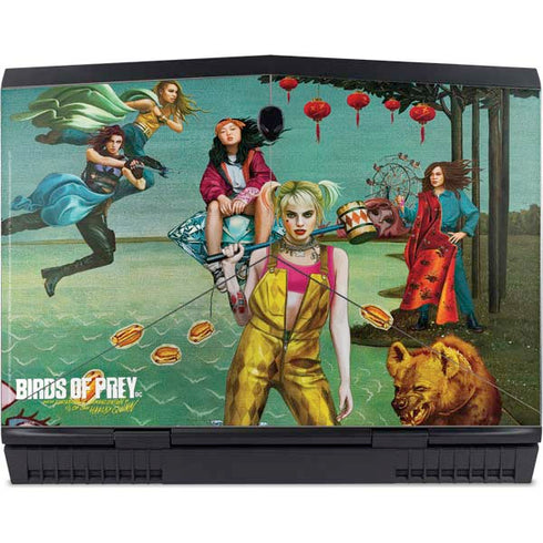 DC Comics Harley Quinn Birds of Prey Variant Movie Poster Dell Alienware Skin