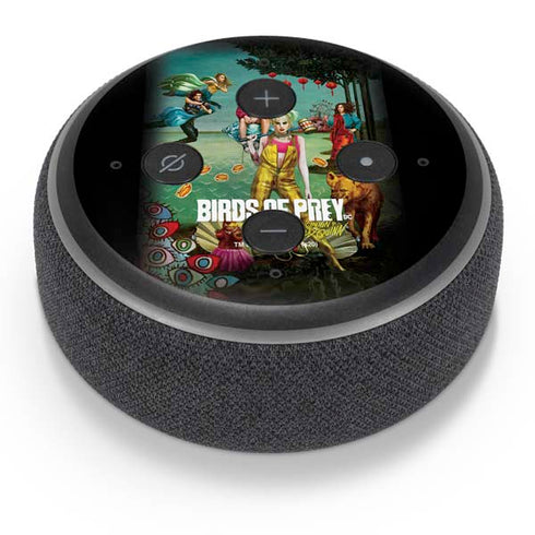 DC Comics Harley Quinn Birds of Prey Variant Movie Poster Amazon Echo Dot Skin