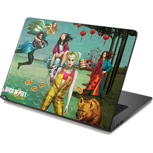 DC Comics Harley Quinn Birds of Prey Variant Movie Poster Dell Chromebook Skin