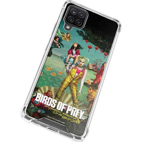 DC Comics Harley Quinn Birds of Prey Variant Movie Poster Galaxy A12 Clear Case