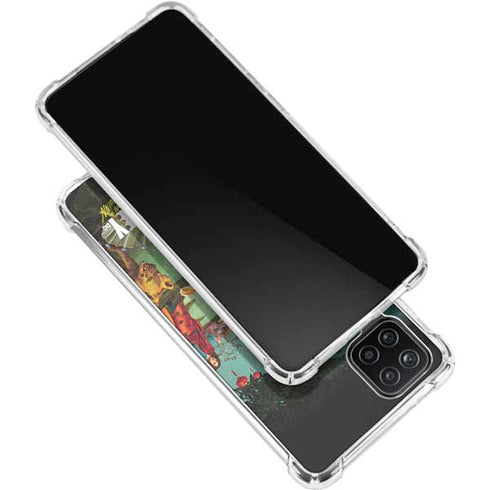 DC Comics Harley Quinn Birds of Prey Variant Movie Poster Galaxy A12 Clear Case