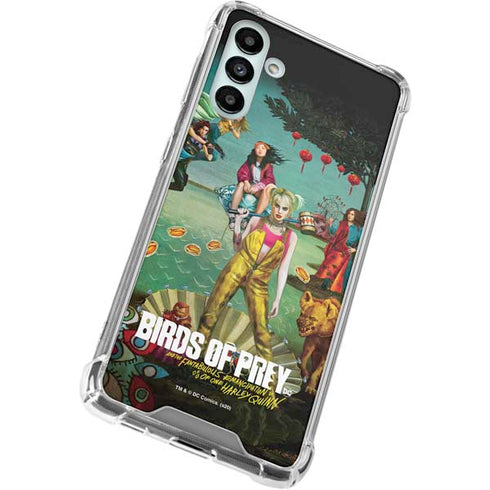 DC Comics Harley Quinn Birds of Prey Variant Movie Poster Galaxy A13 5G Clear Case