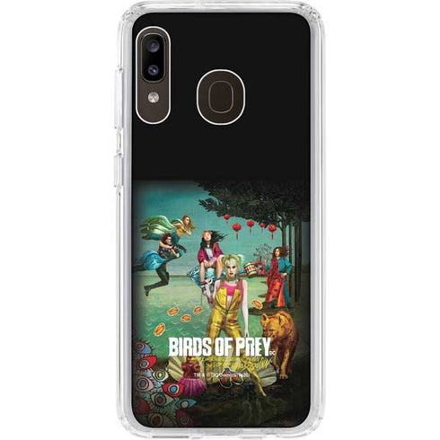 DC Comics Harley Quinn Birds of Prey Variant Movie Poster Galaxy A20 Clear Case