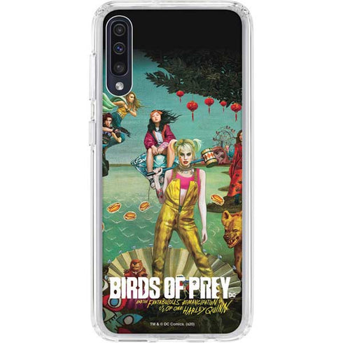 DC Comics Harley Quinn Birds of Prey Variant Movie Poster Galaxy A50 Clear Case