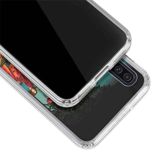 DC Comics Harley Quinn Birds of Prey Variant Movie Poster Galaxy A50 Clear Case