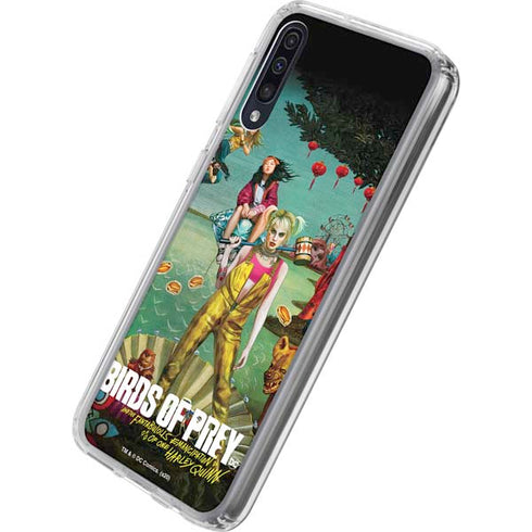 DC Comics Harley Quinn Birds of Prey Variant Movie Poster Galaxy A50 Clear Case