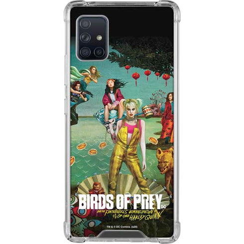 DC Comics Harley Quinn Birds of Prey Variant Movie Poster Galaxy A51 5G Clear Case