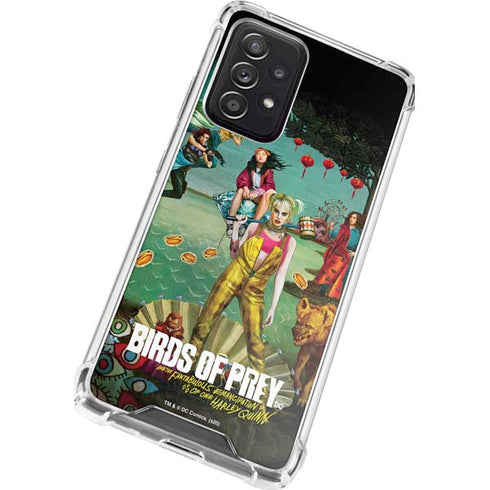 DC Comics Harley Quinn Birds of Prey Variant Movie Poster Galaxy A52 5G Clear Case