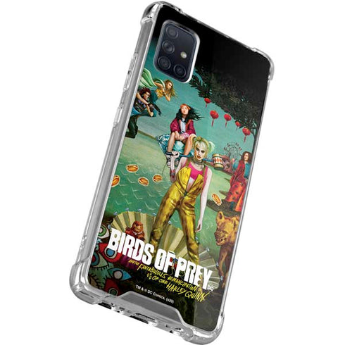 DC Comics Harley Quinn Birds of Prey Variant Movie Poster Galaxy A71 5G Clear Case