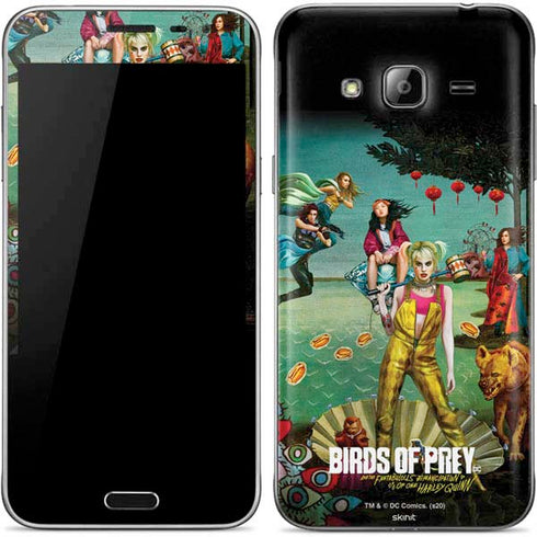 DC Comics Harley Quinn Birds of Prey Variant Movie Poster Galaxy J3 Skin