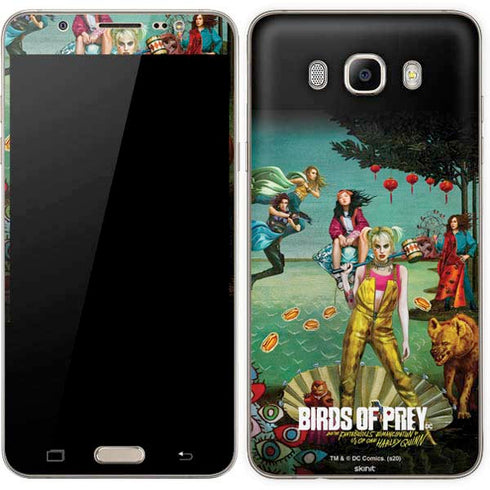 DC Comics Harley Quinn Birds of Prey Variant Movie Poster Galaxy J7 Skin