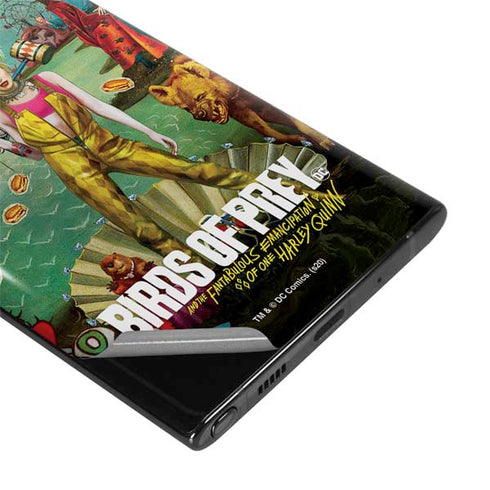 DC Comics Harley Quinn Birds of Prey Variant Movie Poster Galaxy Note 10 Plus Skin