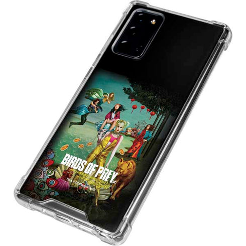 DC Comics Harley Quinn Birds of Prey Variant Movie Poster Galaxy Note20 5G Clear Case