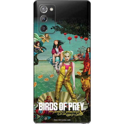 DC Comics Harley Quinn Birds of Prey Variant Movie Poster Galaxy Note20 5G Skin