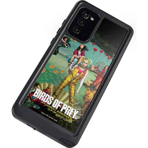 DC Comics Harley Quinn Birds of Prey Variant Movie Poster Galaxy Note20 5G Waterproof Case