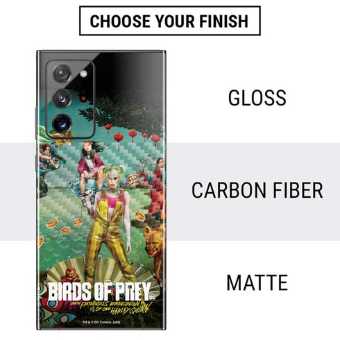 DC Comics Harley Quinn Birds of Prey Variant Movie Poster Galaxy Note20 Ultra 5G Skin