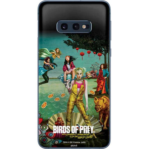 DC Comics Harley Quinn Birds of Prey Variant Movie Poster Galaxy S10e Skin