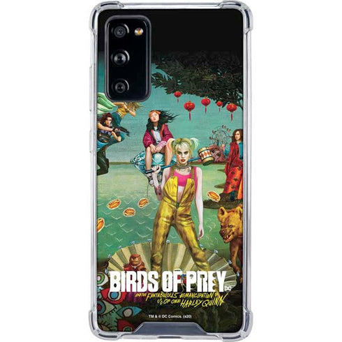 DC Comics Harley Quinn Birds of Prey Variant Movie Poster Galaxy S20 FE Clear Case