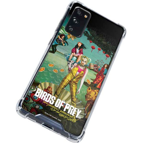 DC Comics Harley Quinn Birds of Prey Variant Movie Poster Galaxy S20 FE Clear Case
