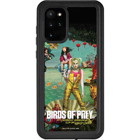 DC Comics Harley Quinn Birds of Prey Variant Movie Poster Galaxy S20 Plus Waterproof Case