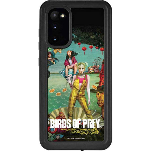 DC Comics Harley Quinn Birds of Prey Variant Movie Poster Galaxy S20 Waterproof Case