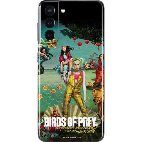 DC Comics Harley Quinn Birds of Prey Variant Movie Poster Galaxy S21 5G Skin