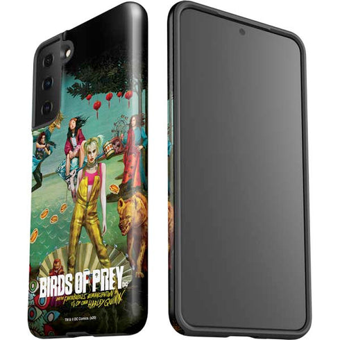 DC Comics Harley Quinn Birds of Prey Variant Movie Poster Galaxy S21 Plus 5G Pro Case