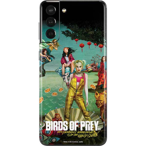 DC Comics Harley Quinn Birds of Prey Variant Movie Poster Galaxy S21 Plus 5G Skin