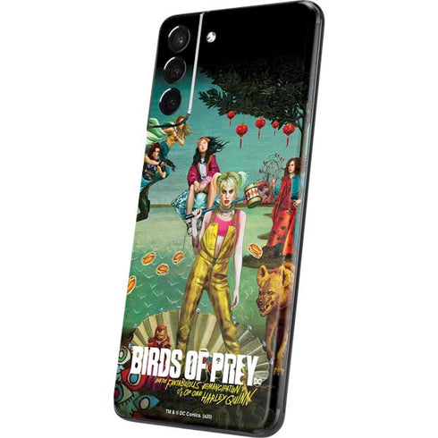 DC Comics Harley Quinn Birds of Prey Variant Movie Poster Galaxy S21 Plus 5G Skin
