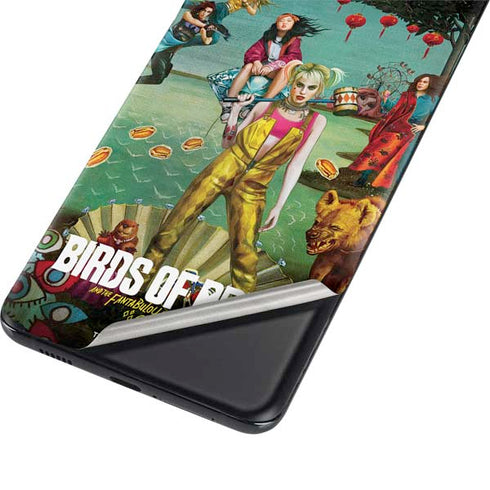DC Comics Harley Quinn Birds of Prey Variant Movie Poster Galaxy S21 Plus 5G Skin