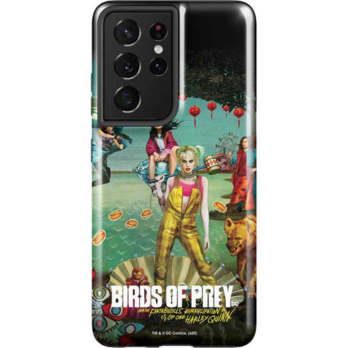 DC Comics Harley Quinn Birds of Prey Variant Movie Poster Galaxy S21 Ultra 5G Pro Case