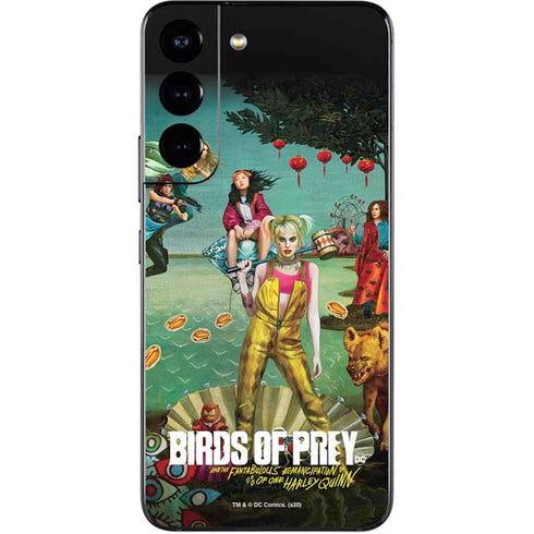 DC Comics Harley Quinn Birds of Prey Variant Movie Poster Galaxy S22 Skin