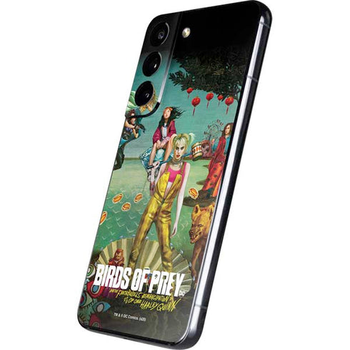 DC Comics Harley Quinn Birds of Prey Variant Movie Poster Galaxy S22 Skin