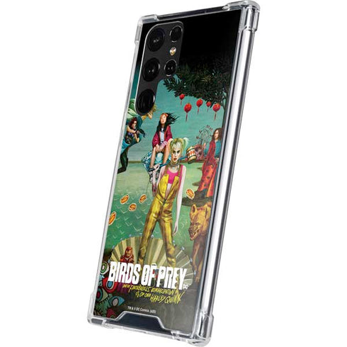 DC Comics Harley Quinn Birds of Prey Variant Movie Poster Galaxy S22 Ultra Clear Case