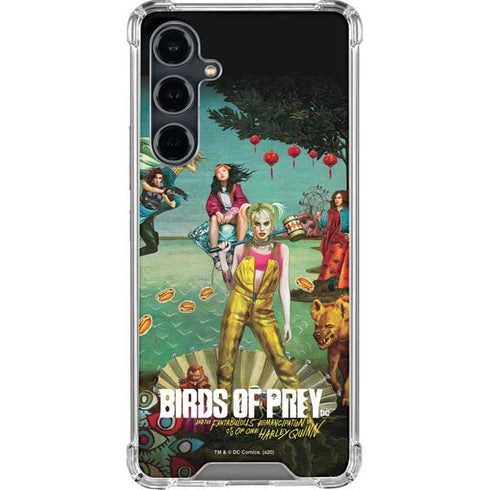 DC Comics Harley Quinn Birds of Prey Variant Movie Poster Galaxy S23 FE Clear Case