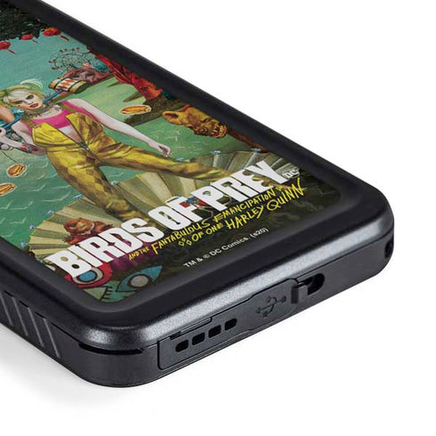 DC Comics Harley Quinn Birds of Prey Variant Movie Poster Galaxy S23 Plus Waterproof Case